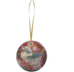 WM3141-RED Arts and Craft Bauble
